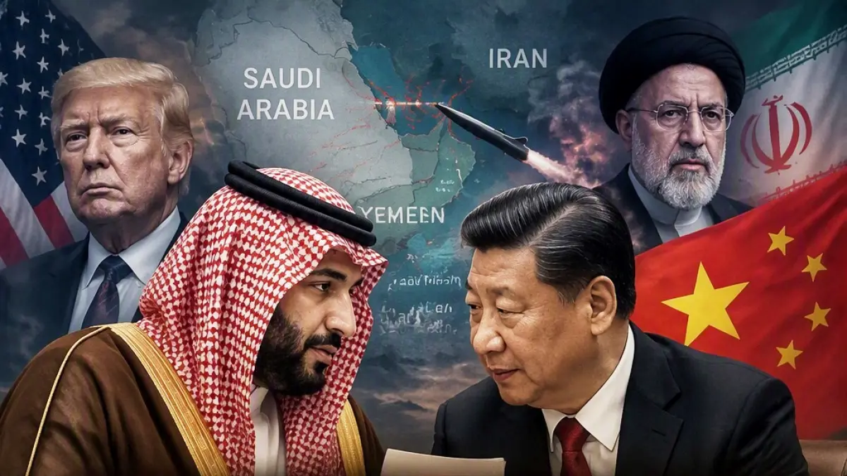 ILustrasi Arab Saudi minta bantuan (Rosadi Jamani/ai)