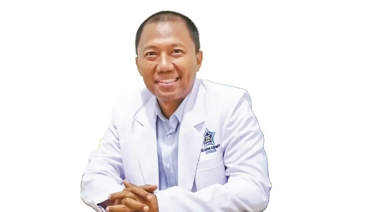 dr M. ALI SHODIKIN Ketua IDI Jember, (DOKUMENTASI RADAR JEMBER)