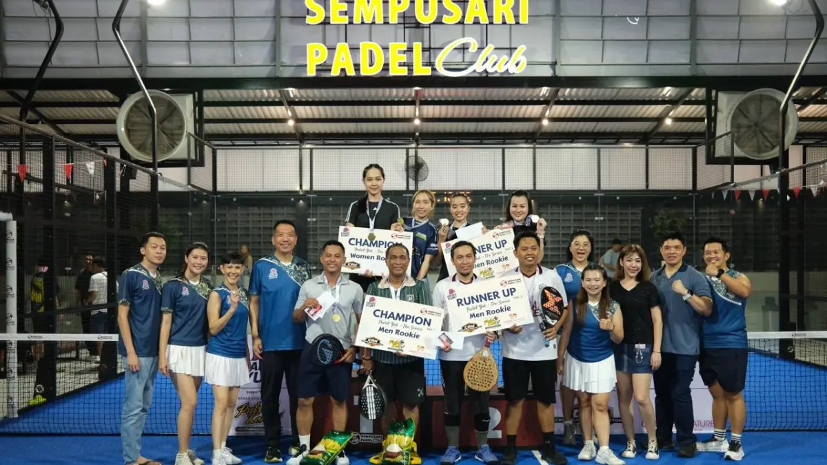 Representatif dan Harga Terjangkau: SSC Jadi Rumah Baru Pecinta Padel dan Tenis