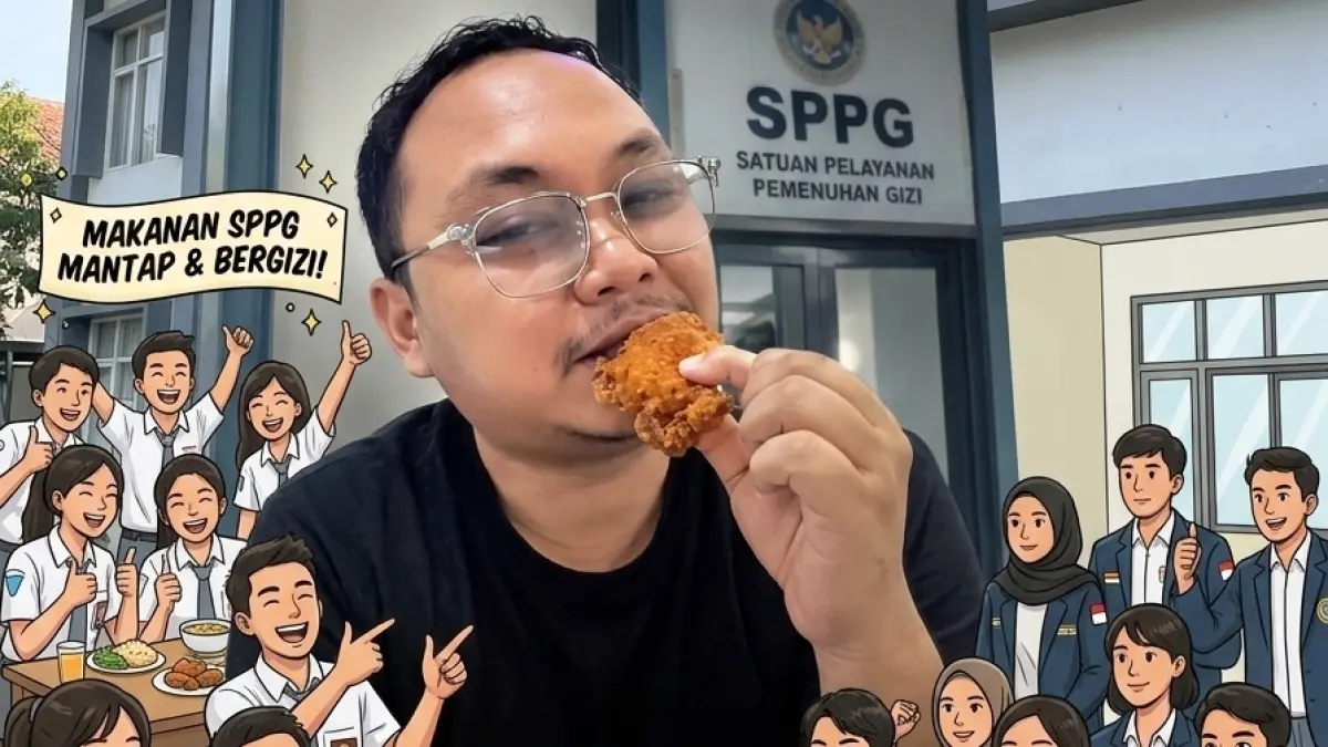 Pegawai SPPG ini dipecat. (Rosadi Jamani/nurhariri/ai)