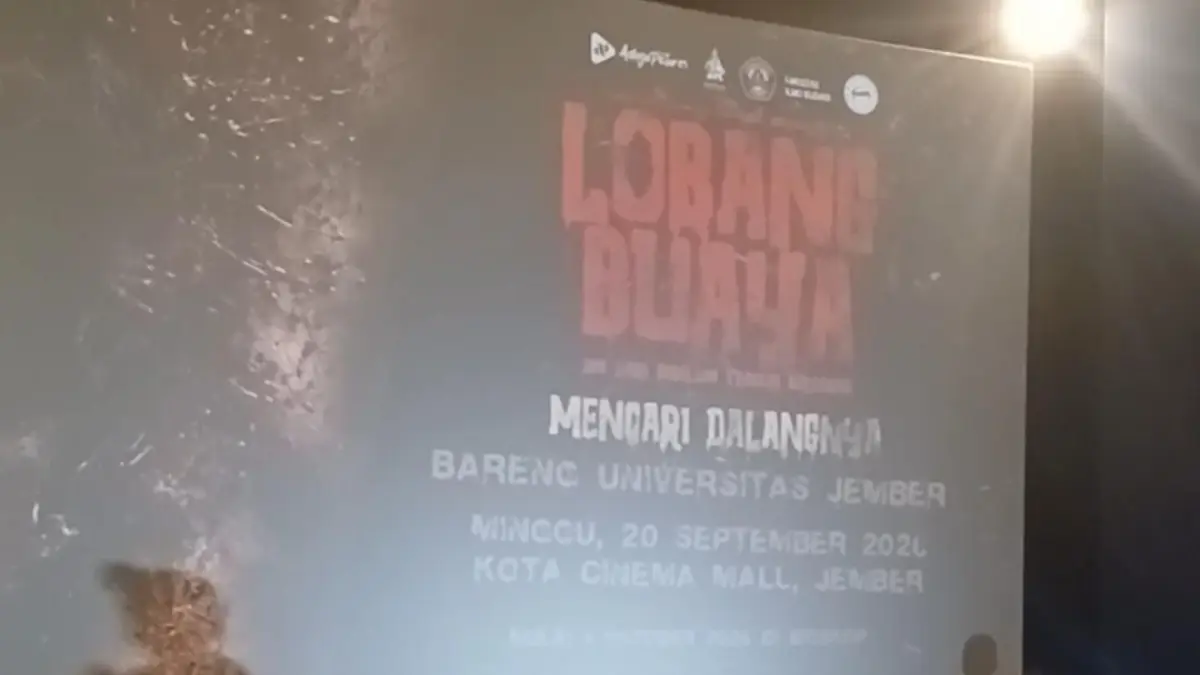 Screening&nbsp;Film Lobang Buaya di KCM Jember, 20 September 2026. (SASTA RINTIS)