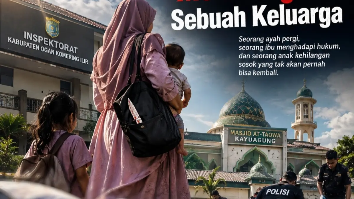 Ilustrasi kasus istri tusuk suami. (Rosadi Jamani/ai)