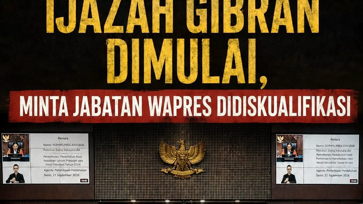 Ilustrasi suasana sidang (Rosadi Jamani/ai)