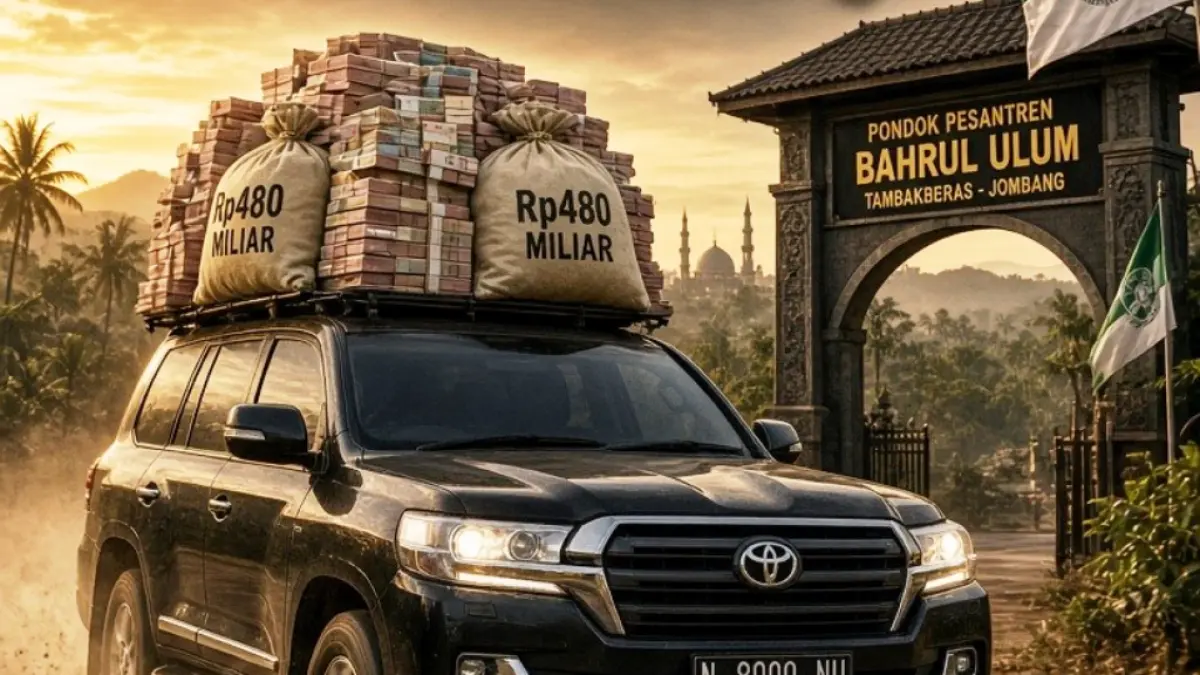 Ilustrasi Land Cruiser bawa uang Rp480 miliar. (Rosadi Jamani/ai)