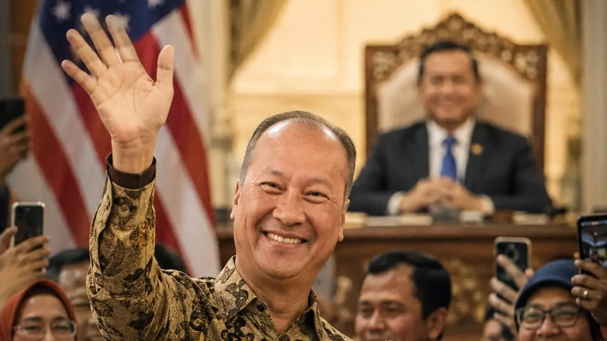 Ilustrasi Menteri Agus diganti temannya sendiri. (Rosadi Jamani/ai)
