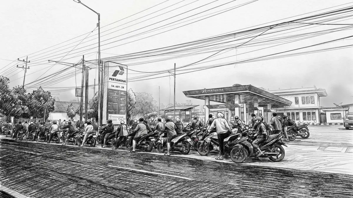 Stok BBM Aman, Antrean Panjang: Ada yang Salah di Jember? Opini oleh Yenni Dwi Ariska