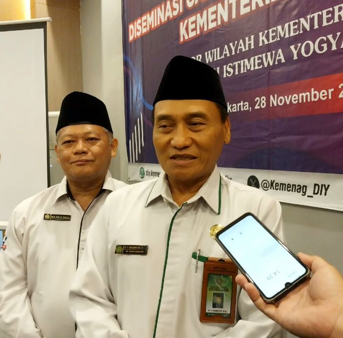 Kepala Kanwil Kemenag DIY Masmin Afif / Wulan Yanuarwati - Radar Jogja