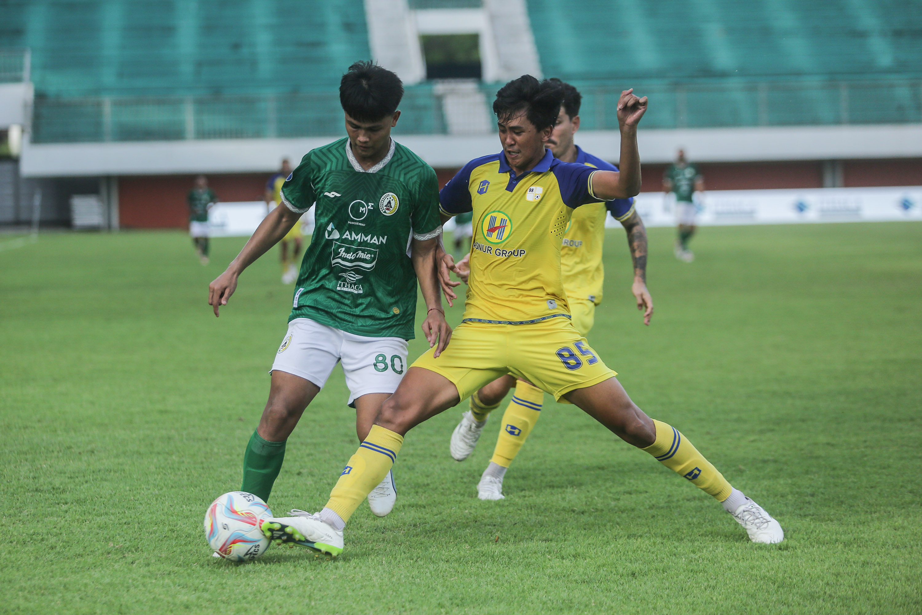 Pertandingan PSS Sleman menjamu Barito Putera di Maguwoharjo INternational Stadium, Minggu (26/11) PSS menang 2-1 dalam laga ini.
