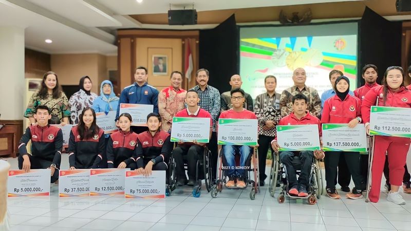 Atlet DIY yang berhasil torehkan prestasi pada SEA GAMES ke-31, ASEAN Paralympic Games ke-9 dan PON ke-25. (Dok Pemprov DIY)