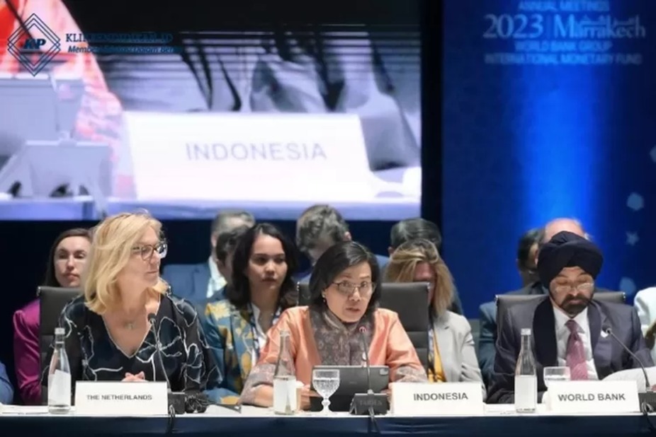 NAIK: Menteri Keuangan Sri Mulyani. (Istimewa)