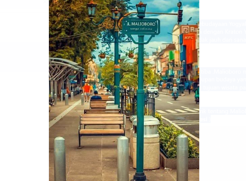 Malioboro, Yogyakarta. (Visitingjogja.com)