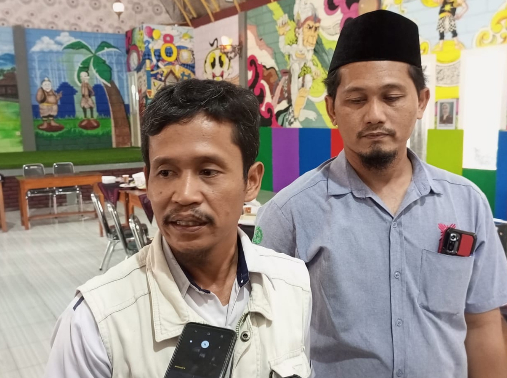 Ketua KSPSI Kebumen Akif Fatwal Amin. (M HAFIED)
