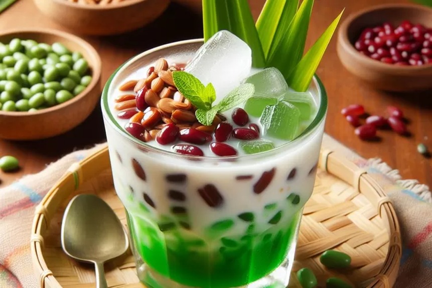 ENAK: Es cendol. (Istimewa)