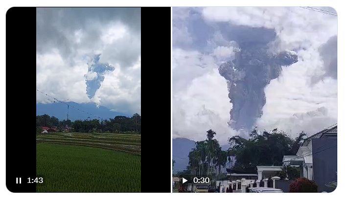 Gunung Marapi Sumbar