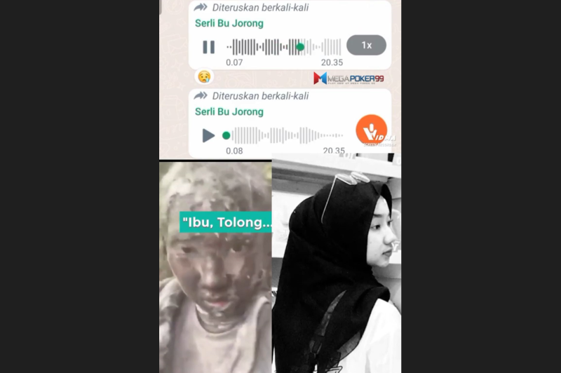 Voice Note Korban. (Twitter/@terryyunita)