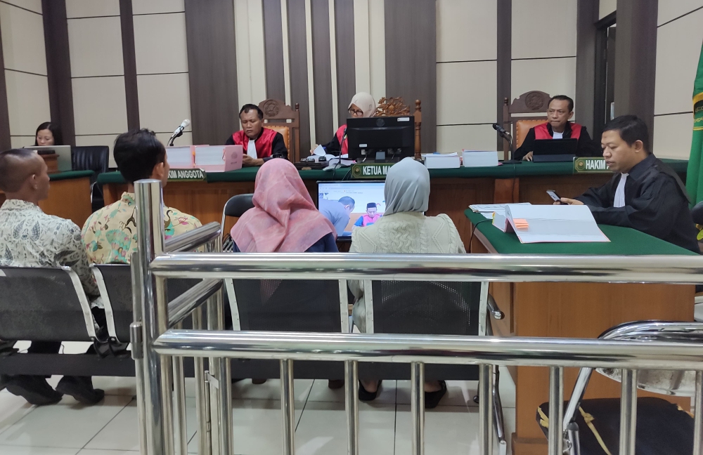 TERUS BERGULIR : Empat pemilik KPL menjalani sidang sebagai saksi atas kasus mafia pupuk. Proses persidangan berlangsung di Pengadilan Tipikor, Semarang.