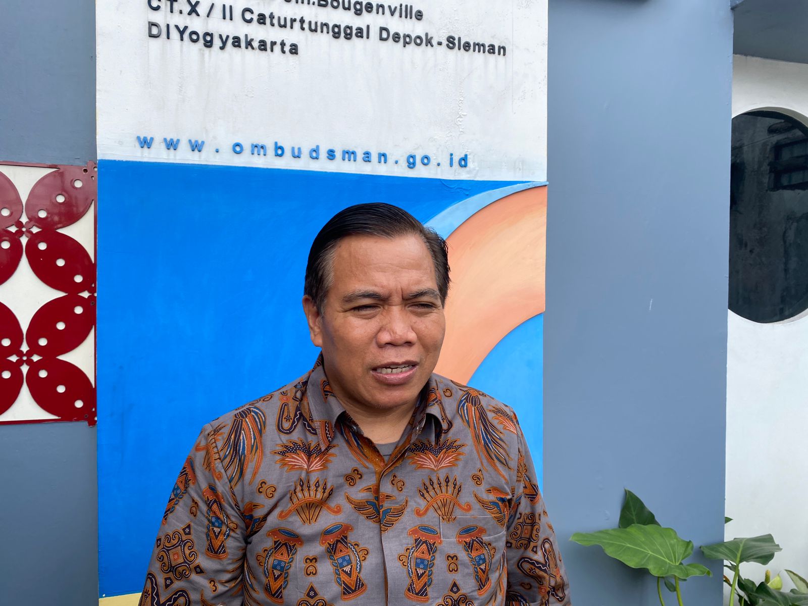 Kepala Ombudsman RI DIJ Budhi Masturi