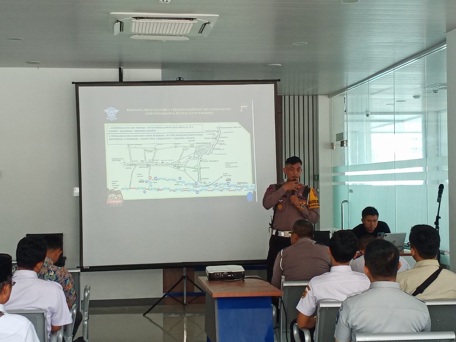 Persiapan nataru oleh Satlantas Polres Purworejo