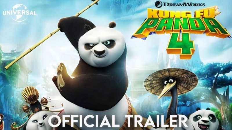 Kung Fu Panda 4 tayang 2024 mendatang. (Tangkapan layar YouTube/Pictures X)