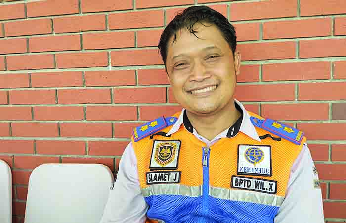 Koordinator Satuan Pelayanan Terminal Tipe A Purworejo Slamet Jiwantoro