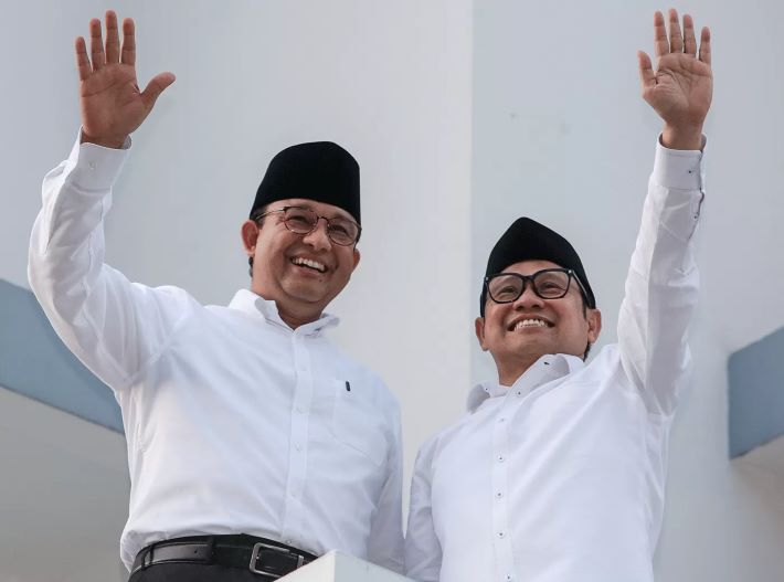 Anies Baswedan dan Muhaimin Iskandar (ALFIAN RIZAL/JAWA POS)