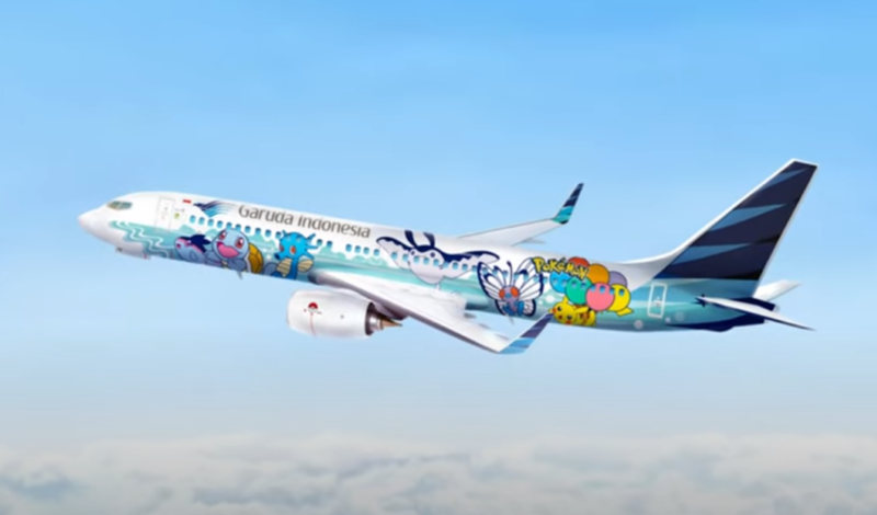 Pokemon Jet GA1 diluncurkan Maskapai Garuda Indonesia bekerja sama dengan The Pokemon Company. Peluncuran berlangsung pada Februari 2024.