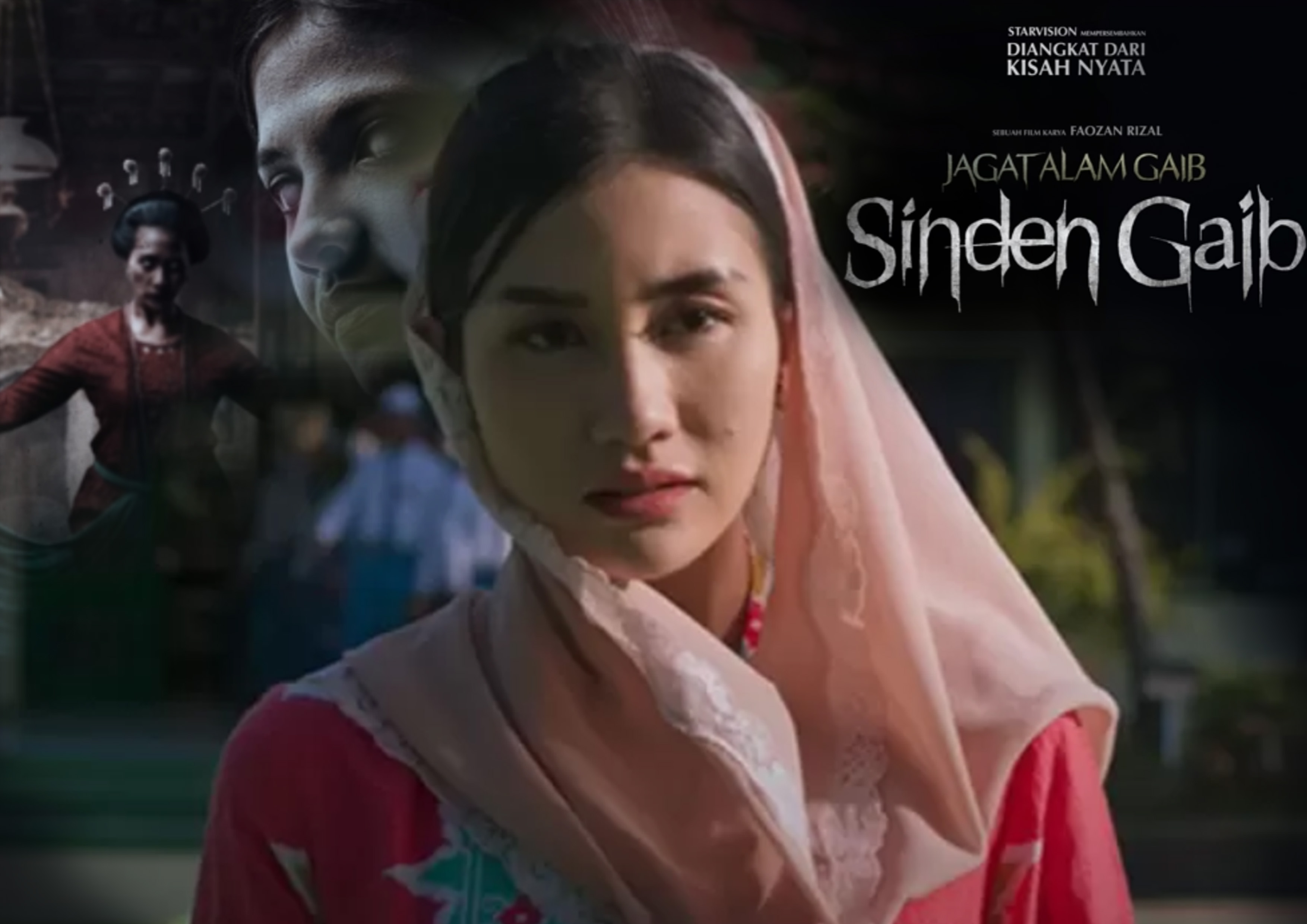 Potret Novita Hardini Istri Bupati Trenggalek perankan ini dalam film Sinden Gaib yang akan tayang pada Februari 2024 mendatang.