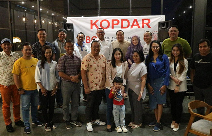 BERMANFAAT: Kamajaya Business Club (KBC) menggelar kopi darat atau pertemuan tatap muka dengan anggota Sabtu malam (13/1).