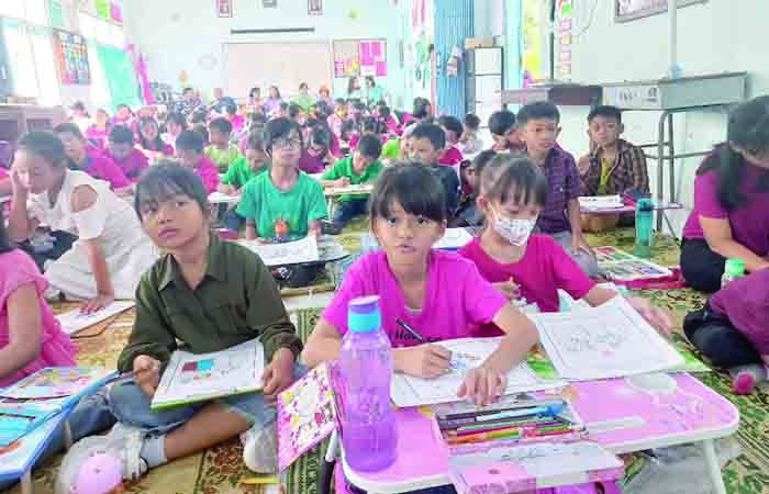 MERIAH: Rangkaian lomba dalam rangka pengembangan peserta didik, SD Kanisius Kembaran Tamantirto, Kasihan, Bantul akhir pekan lalu.  &nbsp;
