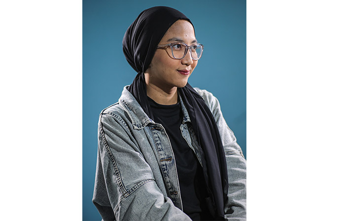 Penggunaan turban sebagai penutup kepala untuk menunjang penampilan