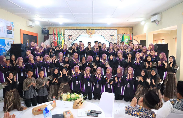 TUAN RUMAH: SMP Muhammadiyah Al Mujahidin Gunungkidul menjadi tuan rumah dalam program pertukaran pelajar siswa dari Malaysia kemarin (24/1).