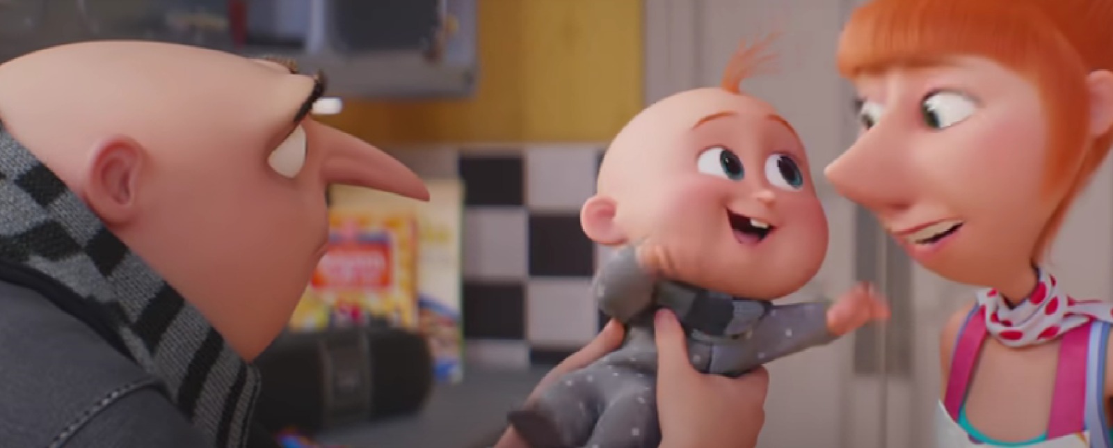 Potongan adegan dalam trailer perdana Despicable 4