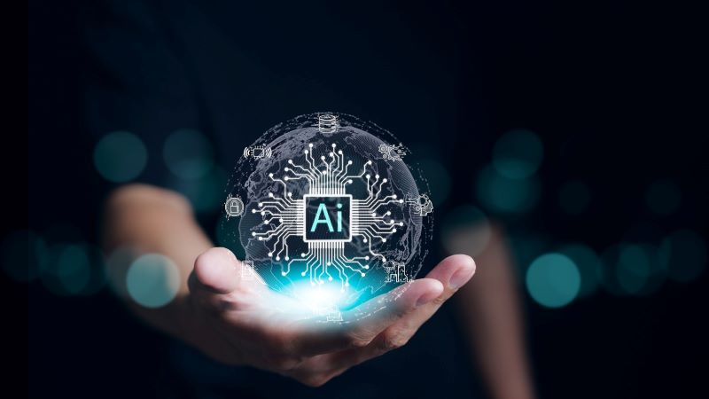 Ilustrasi teknologi AI.