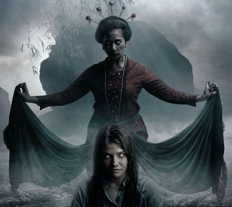 Cover film Horor Indonesia &ldquo;Jagat Alam Gaib : Sinden Gaib ".