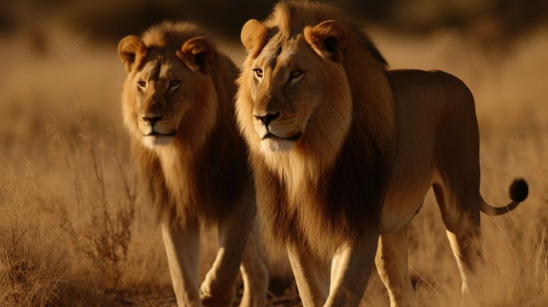 Ilustrasi Singa betina dan jantan yang berada di Bengal Safari. Dua hewan buas itu dilaporkan perkara kasus penistaan agama.