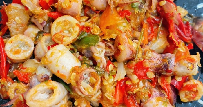 resep cumi sambal mercon yang dijamin nagih dan enak