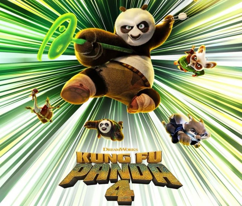 Poster Film Kungfu Panda 4.