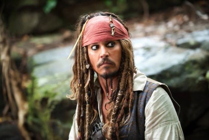 Jack Sparrow yang diperankan Johnny Depp