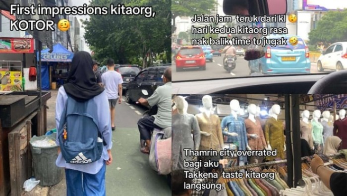 Dirujak Warganet, Turis asal Malaysia Berikan Rating Buruk Saat Mengunjungi Jakarta.