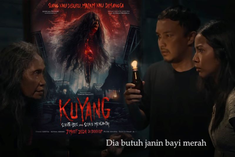 Review Film Kuyang di ambil dari kisah nyata urban legend dari Kalimantan.