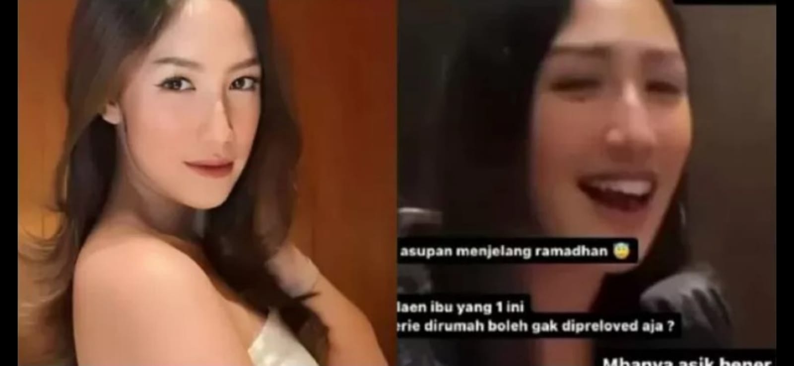 Tamara Tyasmara berkaraoke.