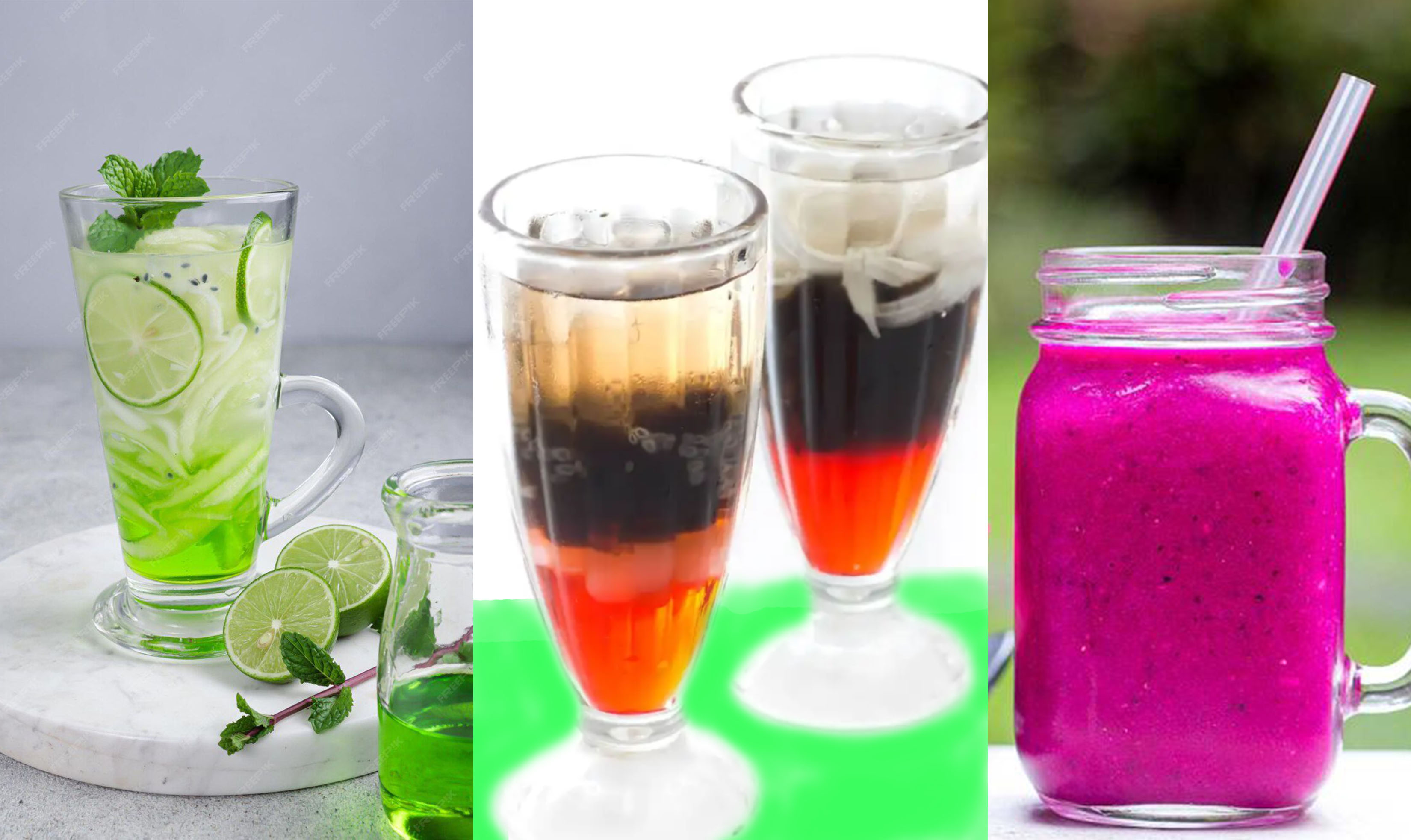 Beberapa resep minuman enak dan segar cocok untuk menu takjil.