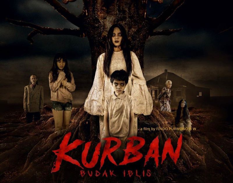 Poster film Kurban Budak Iblis.