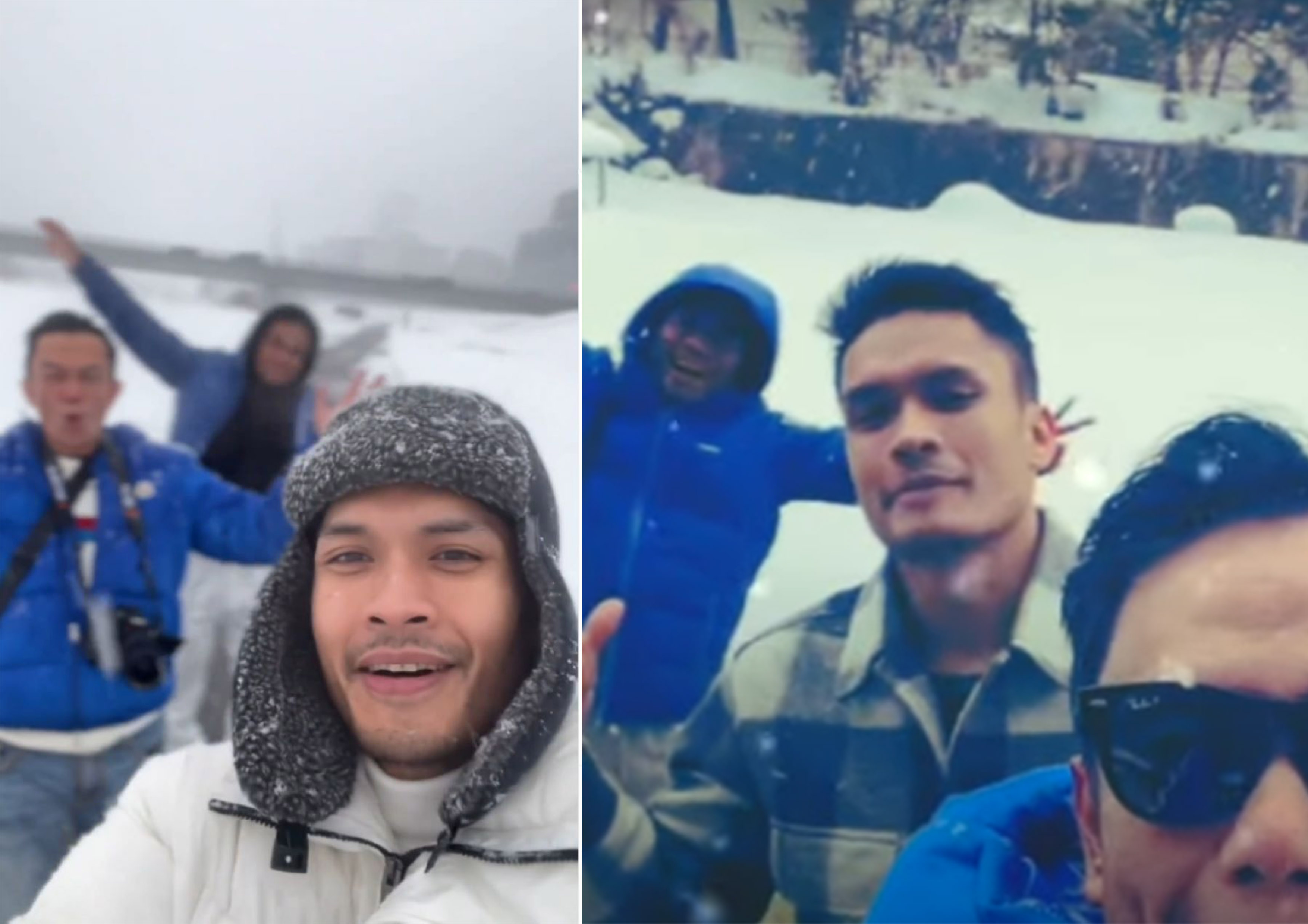 Randy Pangalila selesai shooting video musik di Jepang.