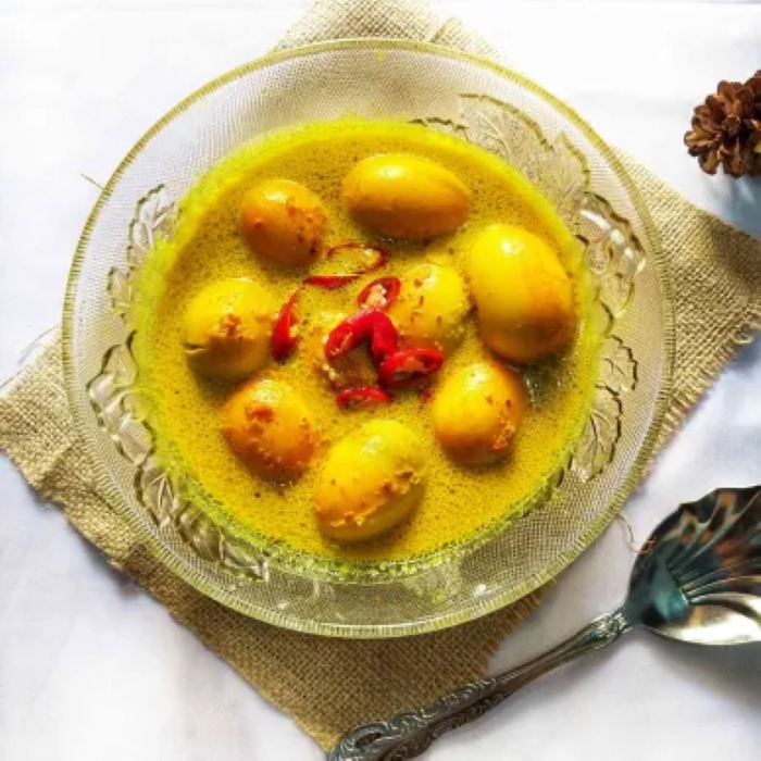 Resep Gulai telur yang dijamin nampol.