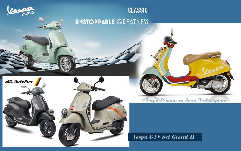 Rekomendasi Vespa yang cocok buat kamu di tahun 2024. Auto bikin kamu makin keren dan trendy.