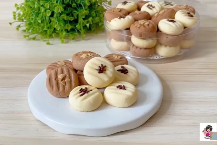 Milky Cookies Kue Kering Tanpa Terigu dan Telur.