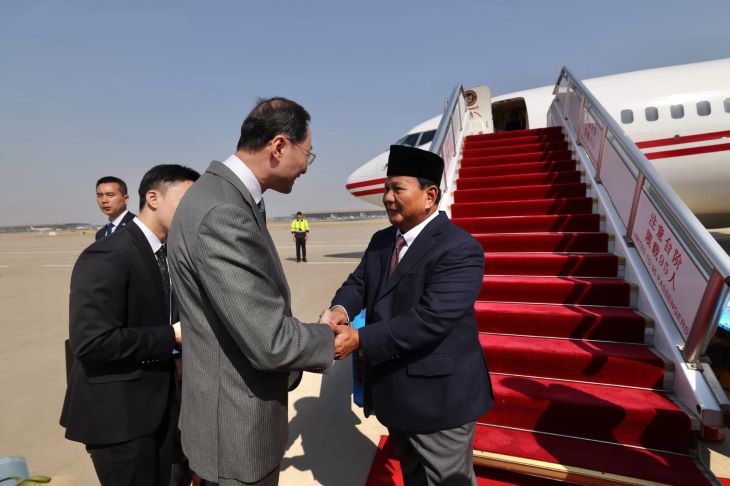 Tiba di Tiongkok, Prabowo akan Temui Xi Jinping