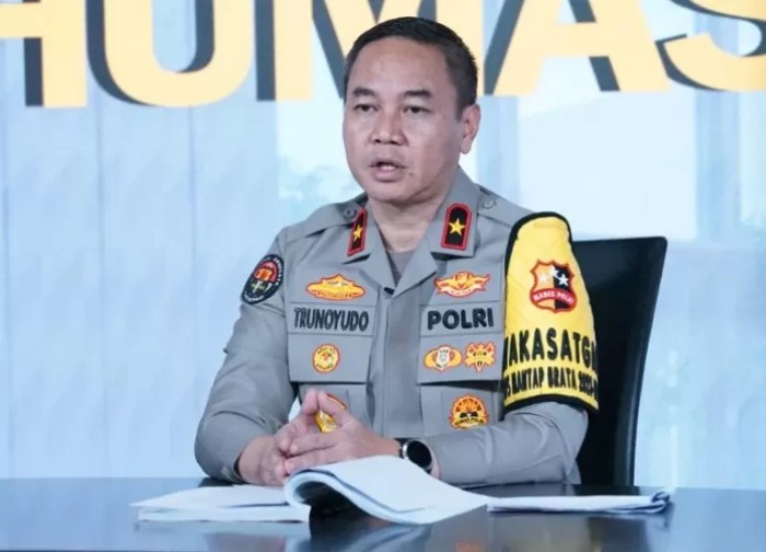 Kepala Biro Penerangan Masyarakat Divisi Humas Polri Brigjen Trunoyudo Wisnu Andiko.