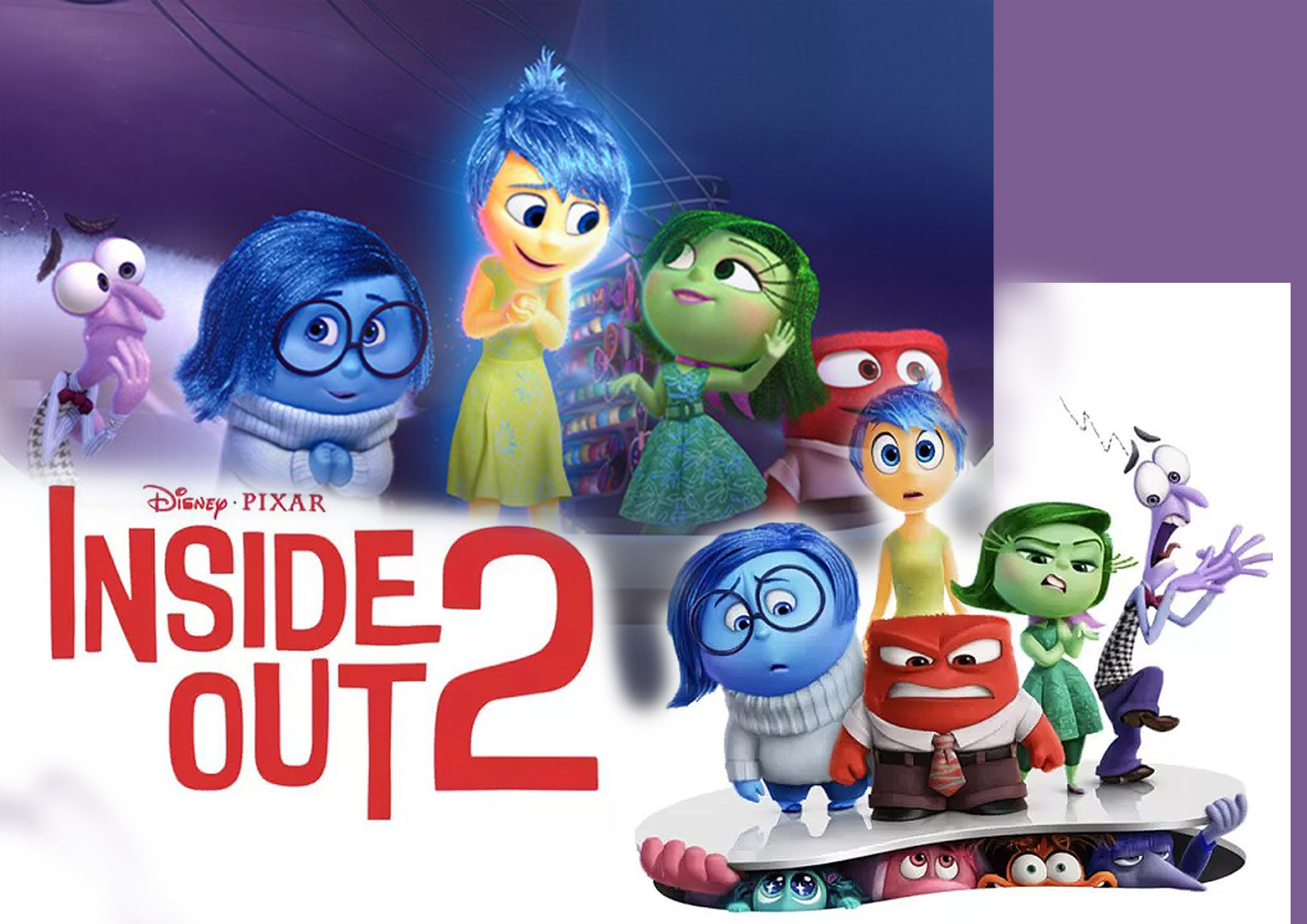 Kemunculan 4 emosi baru film Inside out 2 yang bikin penasaran.
